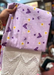 Cotton Kameez Chicken Pajame