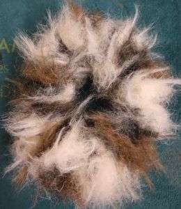 Fluffy Faux Fur Scrunchies – Duo Pack (Pink&amp;Multi)