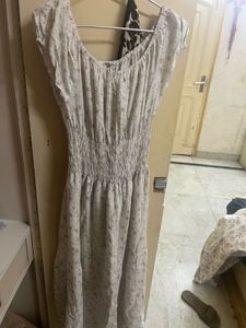 Floral Off-Shoulder Dress