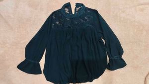 Lace Detail Top