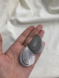 Silver Drop Earrings