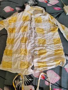 Striped Bell Sleeve Top