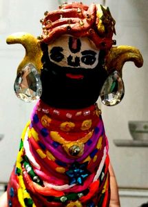 Handmade Ram Figurine