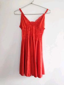 Red Lace nightdress