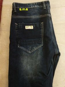 Stylish Dark Wash Denim Jeans