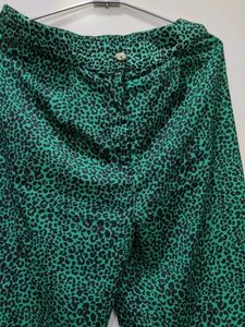 Zara Green Leopard Print Coord Set