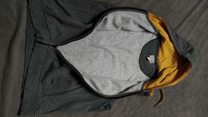 Converse Grey Hoodie Vest