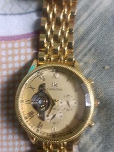 Gold Men's Watch