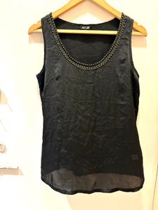 Apt. 9 Black Beaded Tank