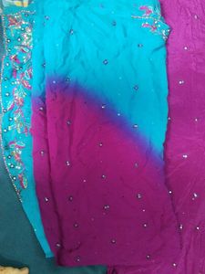 Purple Dress Material