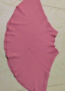 Cute Pink Skater Skirt