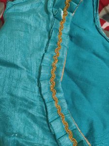 Elegant light Blue Saree