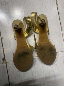 Gold Heels
