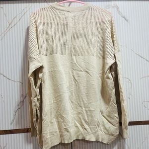 Beige Knit Casual Top ✨