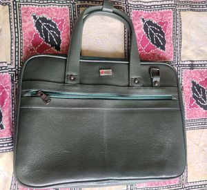 Olive Green Laptop Bag