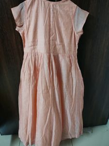 Peach Festive Anarkali