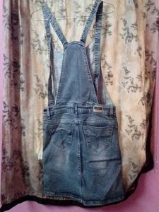 Denim Overall Dress