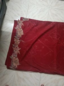 Floral Print Saree