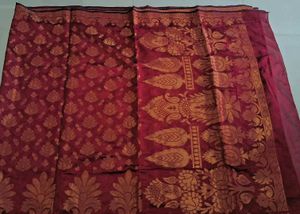 Elegant Ethnic maroon  Saree