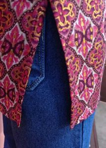 Beautiful Red Short Kurti For Office And Casual