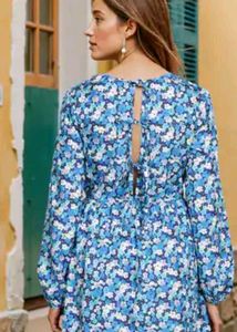 Shein Floral Print Mini 👗 Dress New