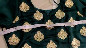 Zari Work Heavy Dupatta Suit Set