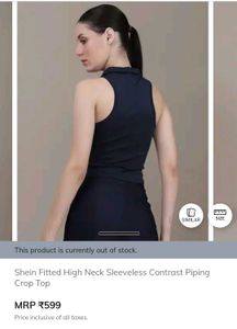 Navy Active Tank Top