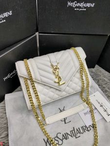 YSL ENVELOPE MEDIUM SLING BAG WD BOX