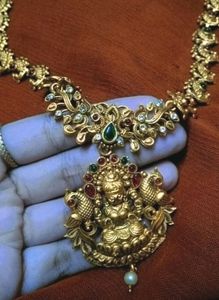 Antique Lakshmi Haram Long Size