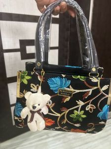 Kashmiri Bag With Teddy / Beautiful