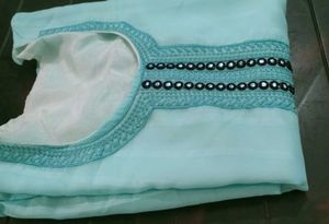 Embroidered Top with Beaded Detail