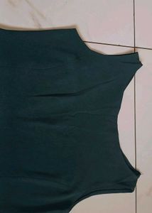 Dark Green Mini Dress