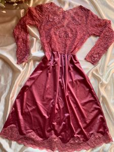 Slip Lace Dress ( Sleep Wear )