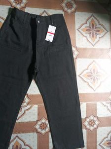 Black Wide Leg Forever 21 Pants