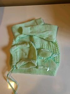 Cute knit baby cardigan