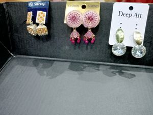 Combo of any three earrings