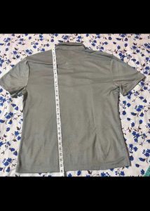 CARET Premium Silver Shirt✨  Modern Shine 42&#34;