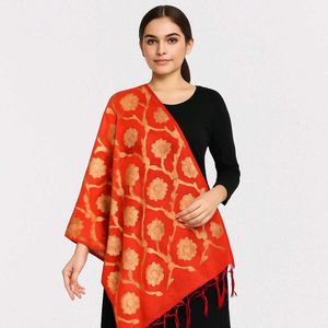 Pink Banarasi Dupatta