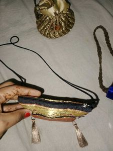 Ethnic Clutch &amp; Pouches Set