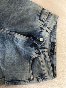 Light Blue Straight Fit Denim