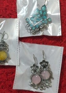 Oxidised earings