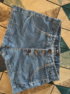 Denim short