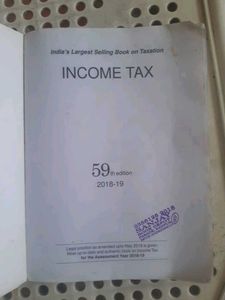 Income Tax Book