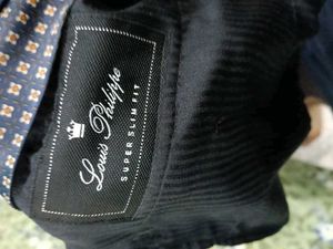Men Slim Fir Trousers Charcol Black Colour