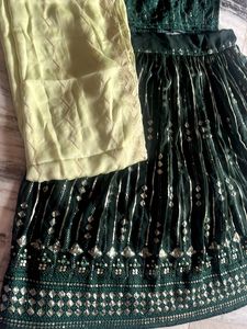 Green Lehenga