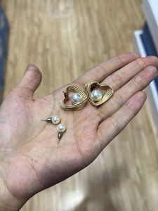 Gold Plated Hammered Earrings