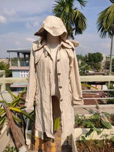 Elegant Korean Trench Coat