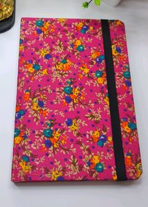 Beautiful Fabric Covered Handmade Diary