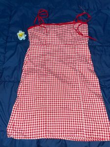 Red Gingham Dress