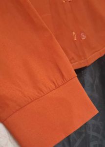 Orange Long Sleeve Shirt
